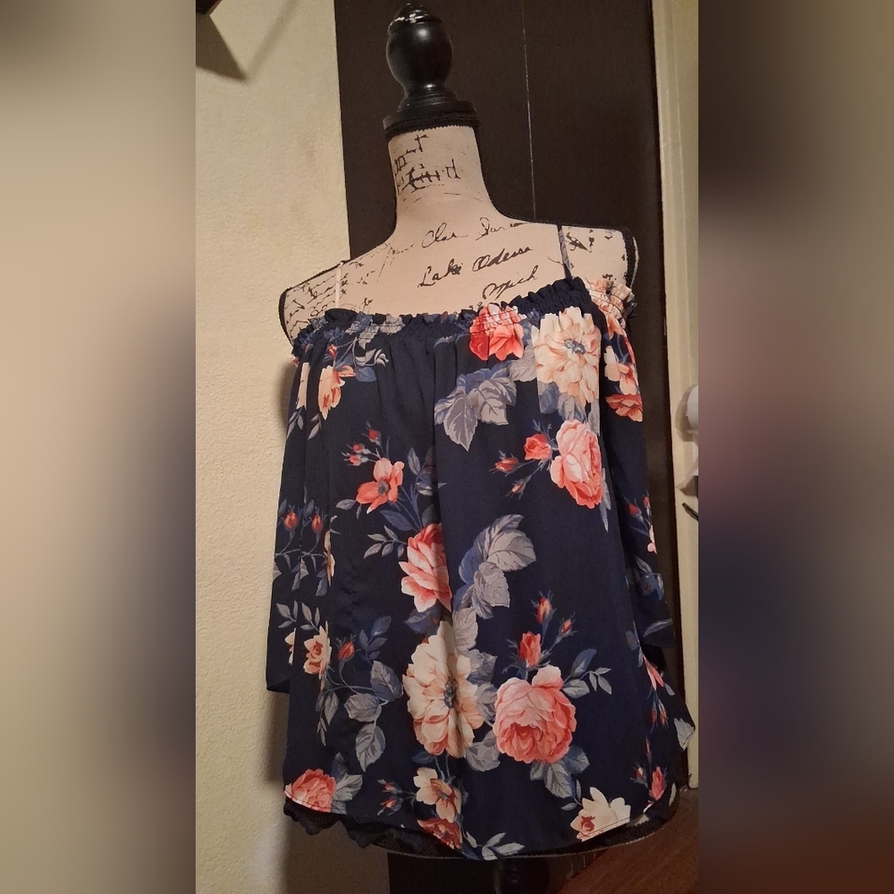Floral Off-Shoulder Top